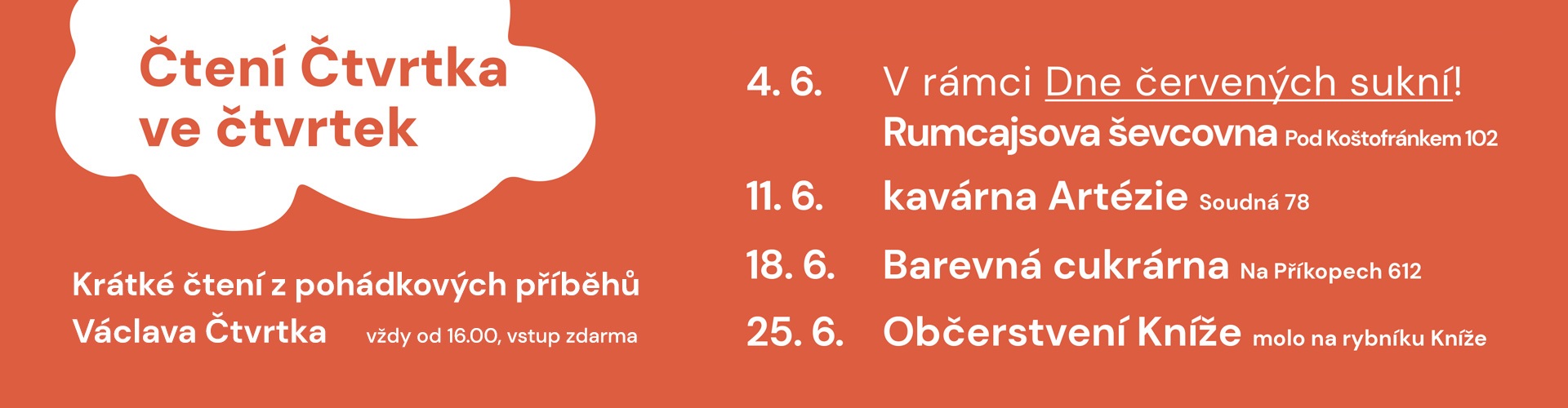 Čtení Čtvrtka červen ntt